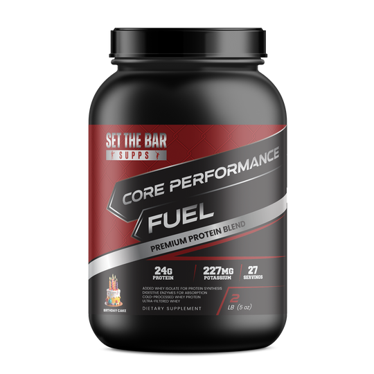 CORE PERFORMANCE FUEL - Advanced Premium Protein Birthday Cake  27 Servings